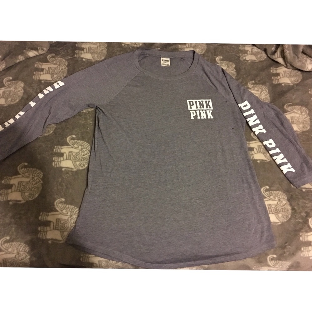 Pink long sleeve shirt